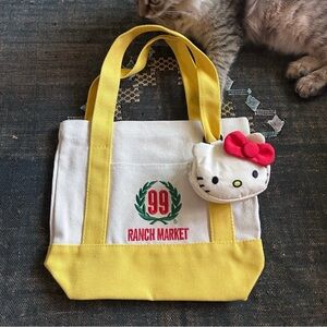 NWT 99 Ranch Mini Market Tote in Yellow